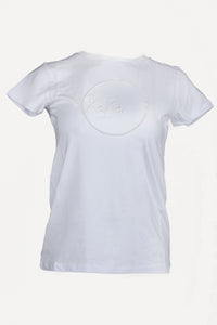 XaXa - White Logo on White T-Shirt