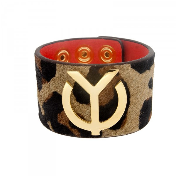 YC Signature Leather Bracelet