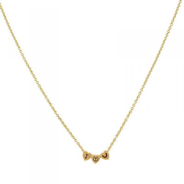 YC Says I Love You Necklace